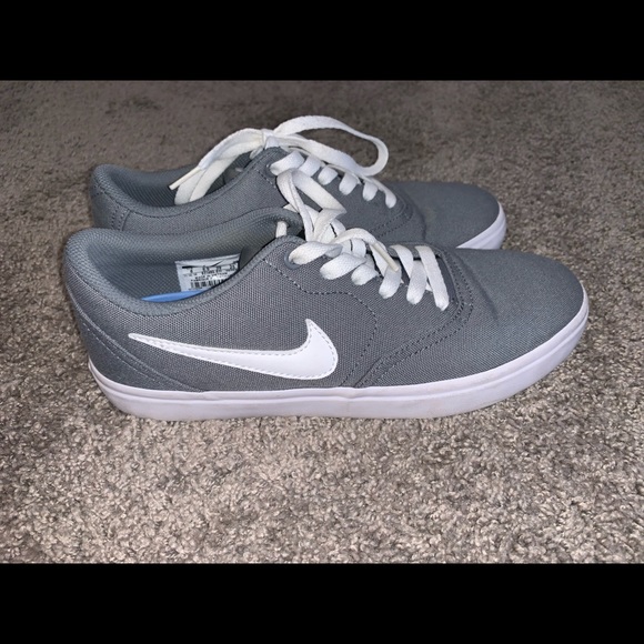 Nike Shoes - grey nike SB sneakers